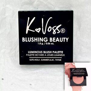 K Voss Blushing Beauty Luminous Blush Palette In ROSY 1.8g / .06 oz Travel Size